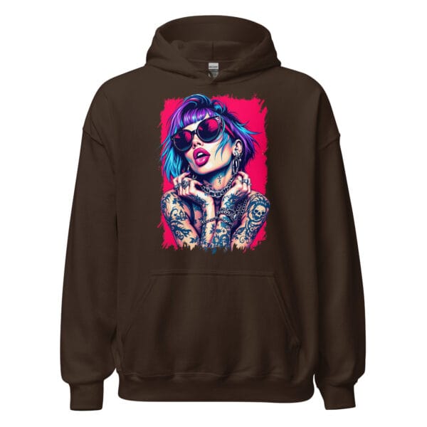 Tattoo Queen - Unisex Hoodie with Double-Sided Print