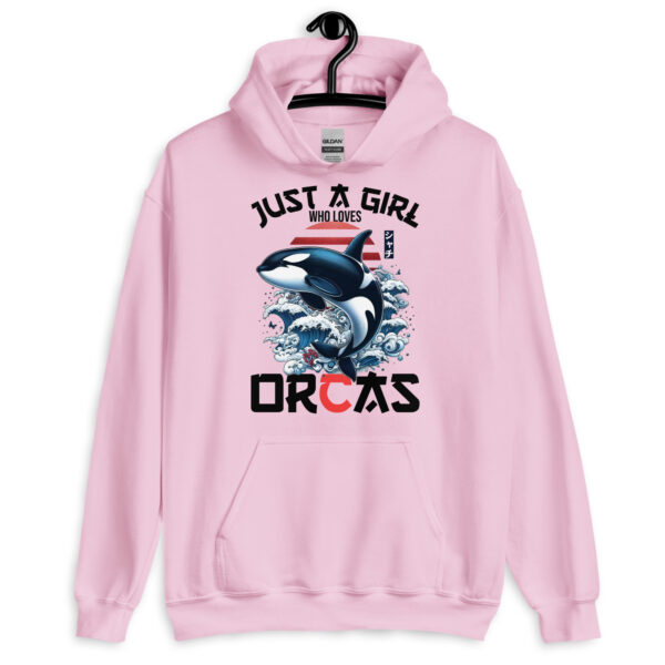 Just a Girl Who Loves Orcas - Unisex Hoodie