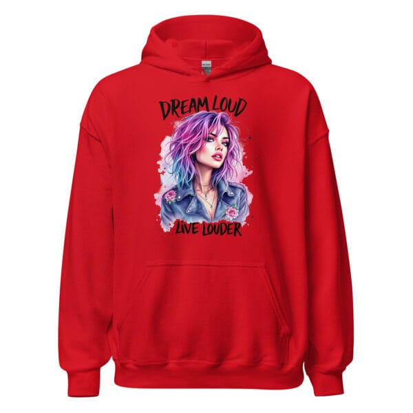 Dream Loud – Unisex Hoodie with Double-Sided Print