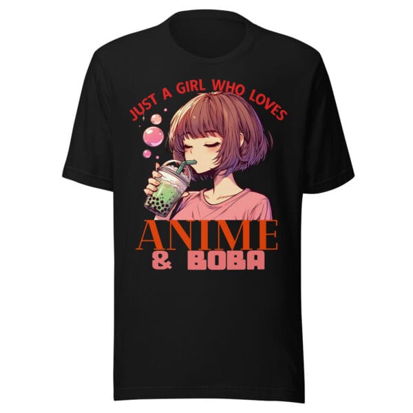 Anime & Boba Girl - Unisex t-shirt