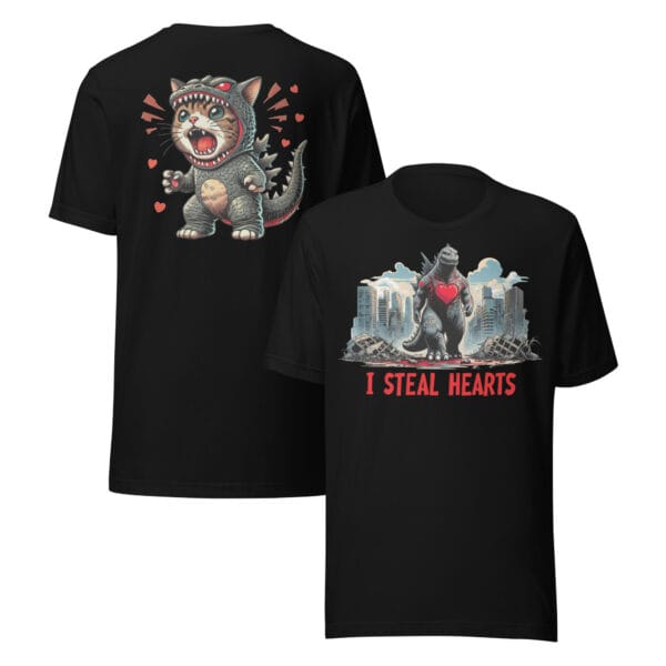 I Steal Hearts Godzilla - Unisex t-shirt