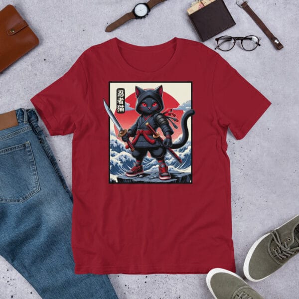 Ninja Cat - Unisex t-shirt