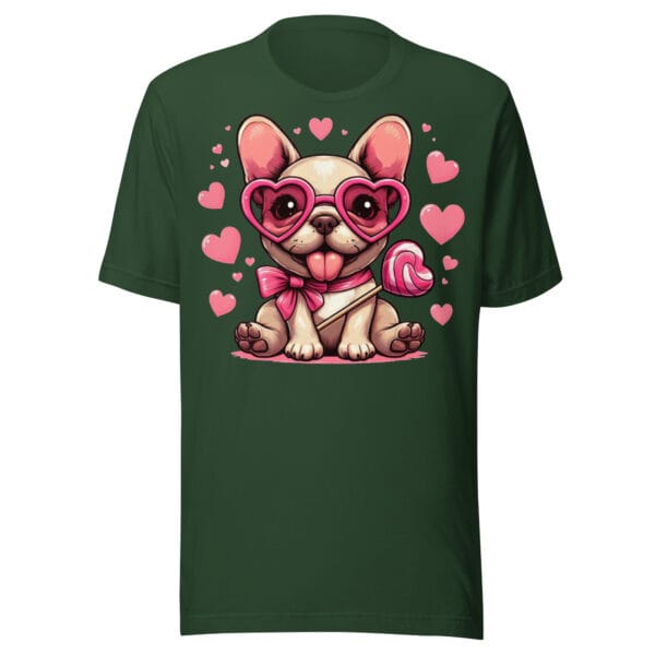 Sweet Frenchie Love - Unisex t-shirt