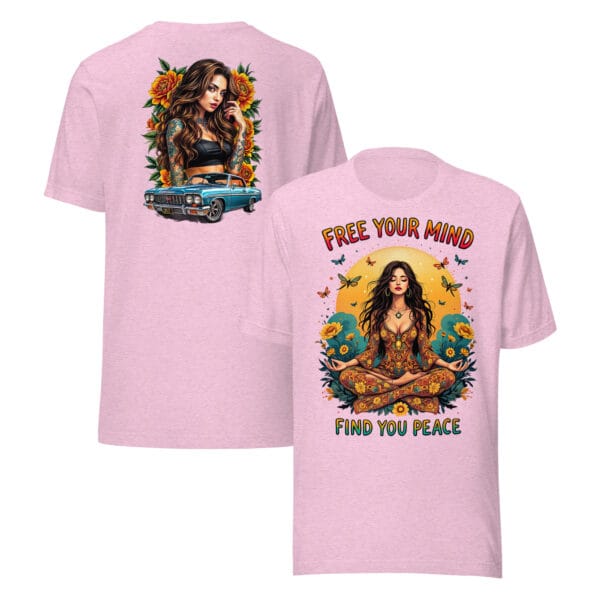 Free Your Mind, Find Your Peace - Unisex t-shirt