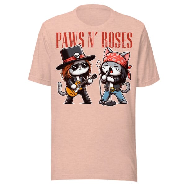 Paws N' Roses - Unisex t-shirt