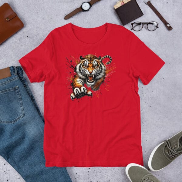 Roaring Tiger - Unisex t-shirt