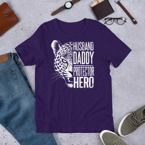 Jaguar Husband Daddy Protector Hero - Unisex t-shirt