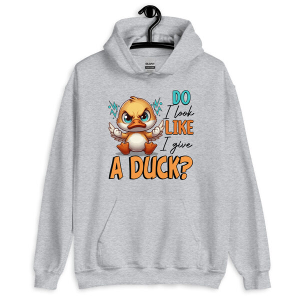 Do I Look Like I Give A Duck? Winged Duck - Unisex Hoodie