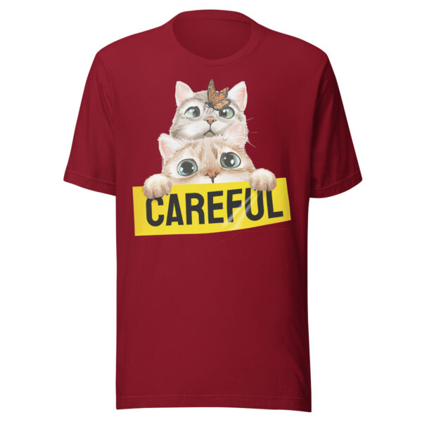 Careful Peeking Animal - Unisex t-shirt