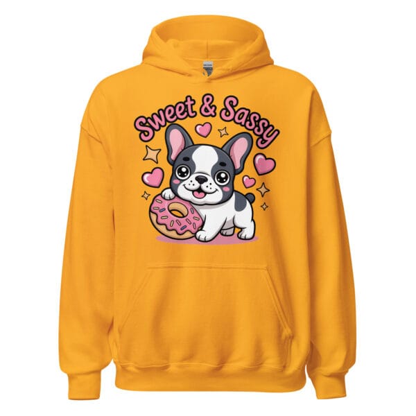 Sweet & Sassy French Bulldog – Unisex Hoodie