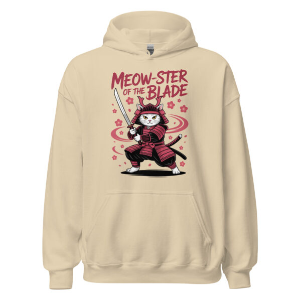 Meow-ster of the Blade | The Samurai Cat Warrior – Unisex Hoodie