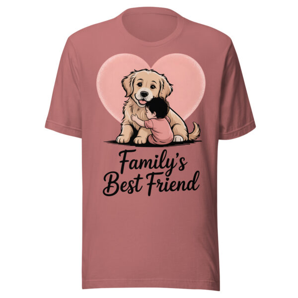 Adorable Kid & Puppy Hug Shirt | The Best Friend Tee – Unisex t-shirt
