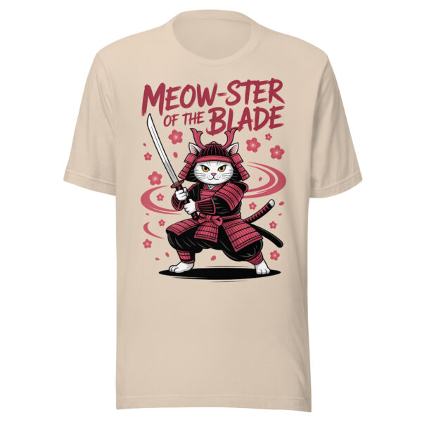Meow-ster of the Blade | The Samurai Cat Warrior – Unisex t-shirt