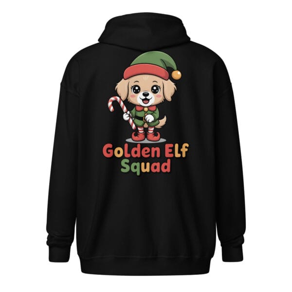 Cute dog in elf costume design