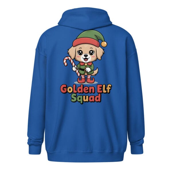 Cute dog in elf costume design